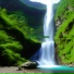 Cascada en el Bosque