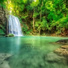 ASMR Forest Waterfall