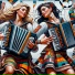 Дуэт аккордеонисток ЛюбАня
