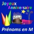 Prénoms en M