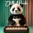 Chilled panda