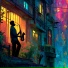 Brushstroke Sax