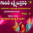 R GARIVIDI PEDDA LAKSHMI, G NARASINGA RAO