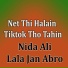 Nida Ali, Lala Jan Abro