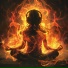 Ahanu Om Chant, Fireplace Relax, Mind Conception