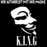 Der Gitarrist mit der Maske