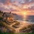 1gloom, sun set