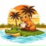 Love Capybara