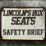 Mbest11x, Lincoln's Box Seats