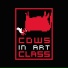Cows In Art Class