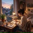 Лоу-фай для учёбы и работы, muted study
