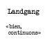 Landgang