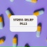 Calm capsules, Relax tablets, Serene drops