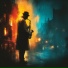 Brushstroke Sax