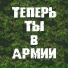 Теперь я в армии