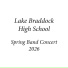 Lake Braddock Symphonic Band