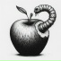 The apple worm