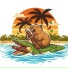 Love Capybara
