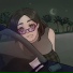 MYSICK6ONE, PURPLE GLASSES