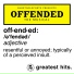Offended: The Musical