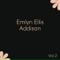 Emlyn Ellis Addison