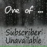 One of ...