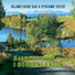 Gläns över sjö& strand