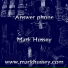 Mark Hussey with Holly Partridge