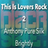 Anthony Pure Silk Brightly, Black Slate