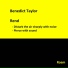 Benedict Taylor