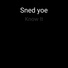Sned yoe