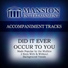 Mansion Accompaniment Tracks