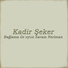 Kadir Şeker