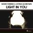 Mario Ferrini, Justina Lee Brown